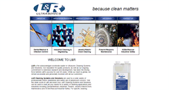 Desktop Screenshot of lrultrasonics.com